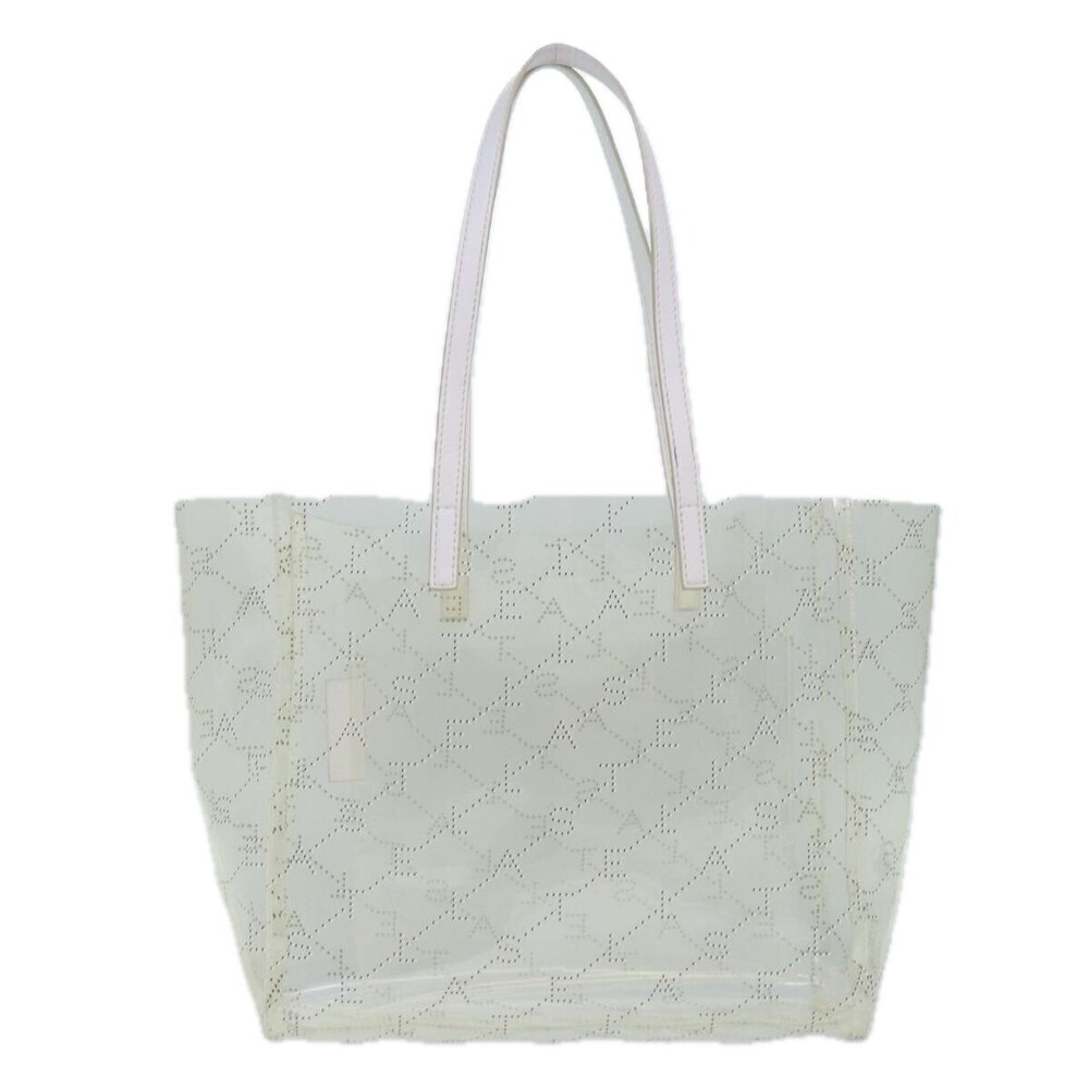 Stella McCartney Logo Shopping Tote Vinyl